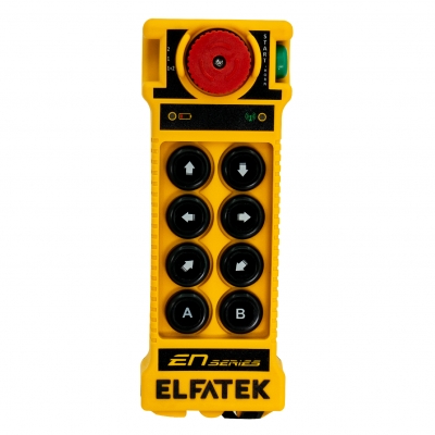 EN MID 202/2 Button Radio Remote Crane Control Set 