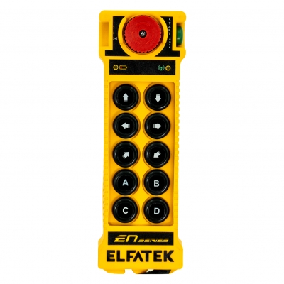 EN MID 202/2 Button Radio Remote Crane Control Set 