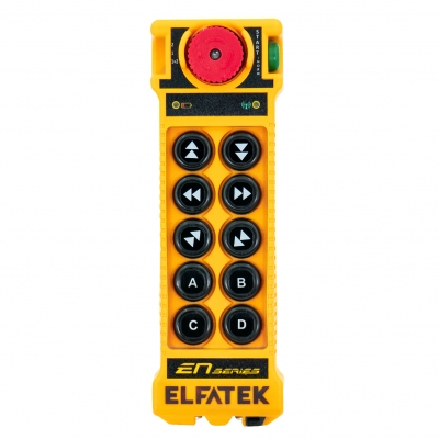 EN MID 202/2 Button Radio Remote Crane Control Set 