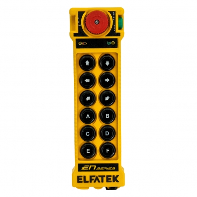 EN MID 202/2 Button Radio Remote Crane Control Set 
